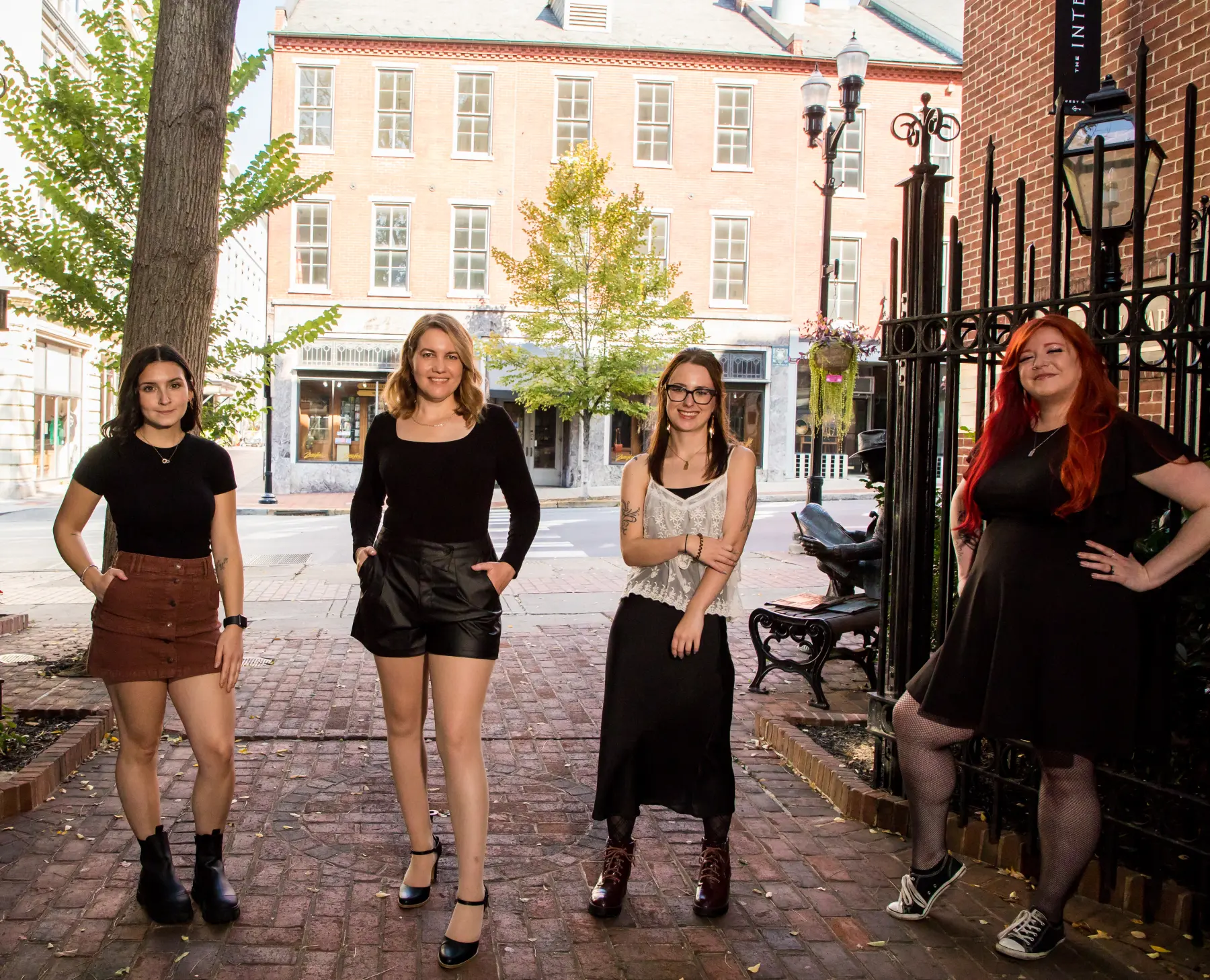 The Lily & May Hair Co. team of stylists in downtown Lancaster, PA.
