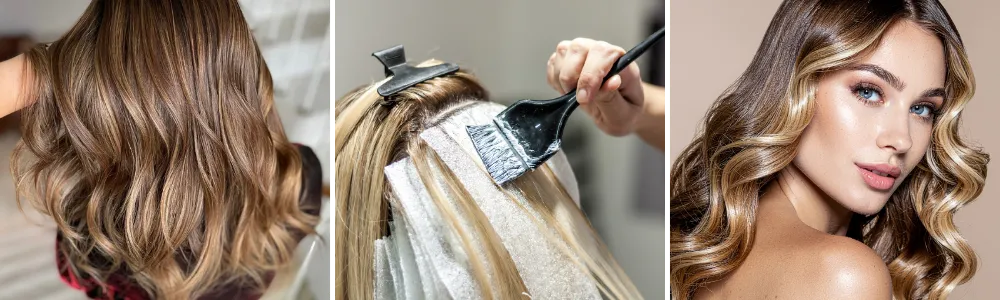 Color & Highlights at Lily & May Hair Co. - example results.